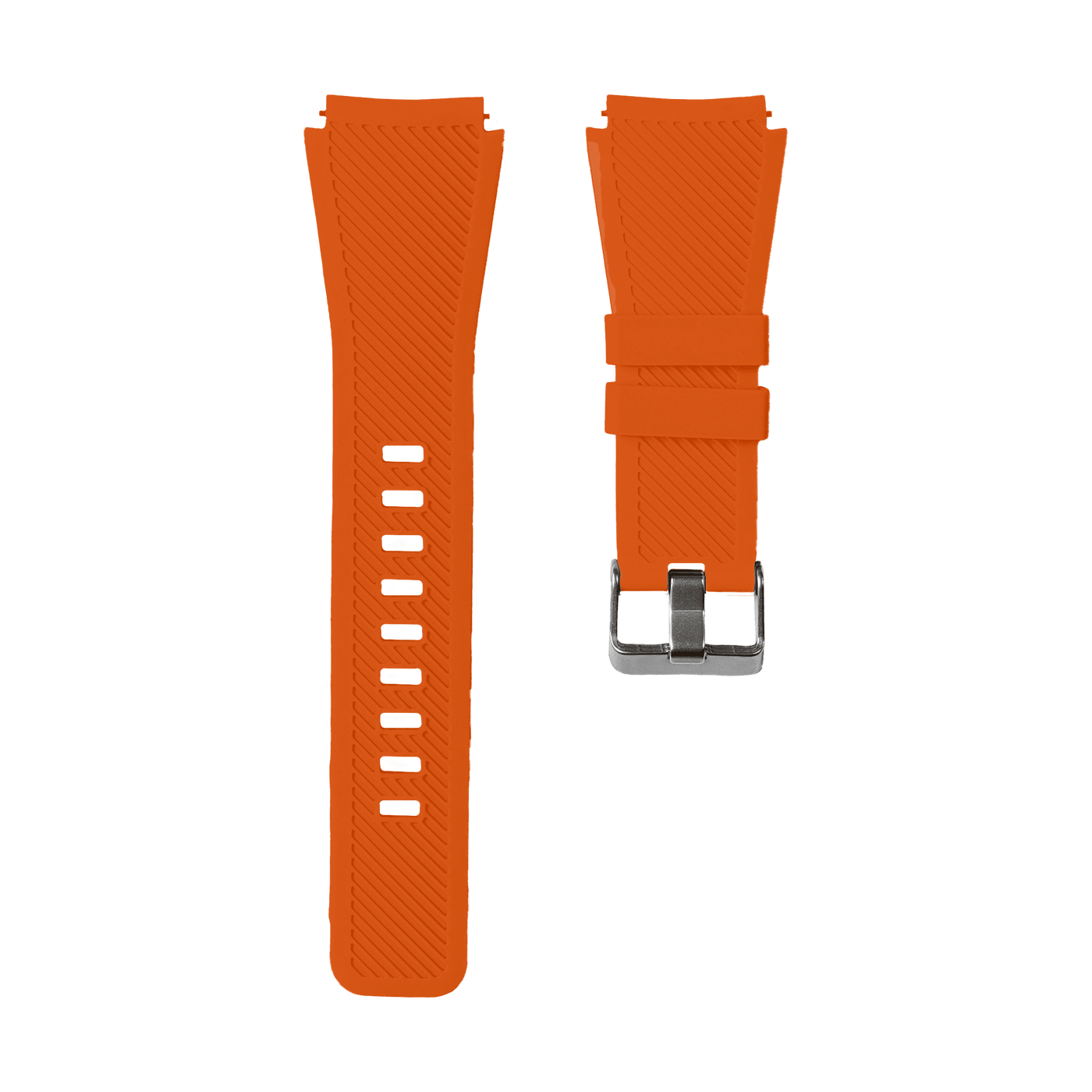 Orange Silicone Straps