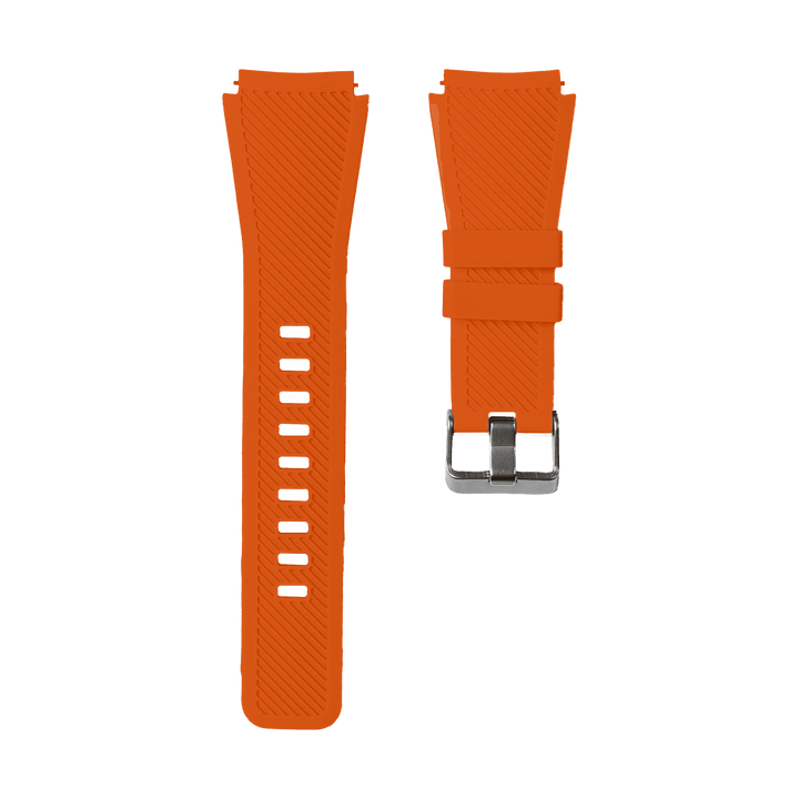 Orange Silicone Straps